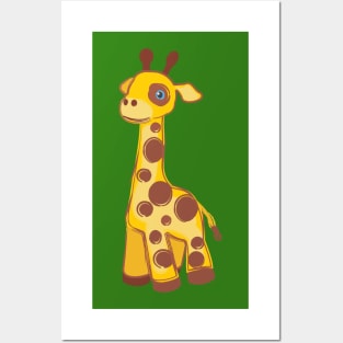 Baby Giraffe Posters and Art